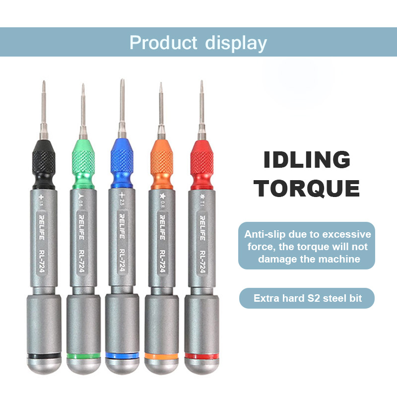 Electronics Repair Tools And Equipment - ReLIFE RL-724 고정밀 토크 스크루드라이버, 휴대폰