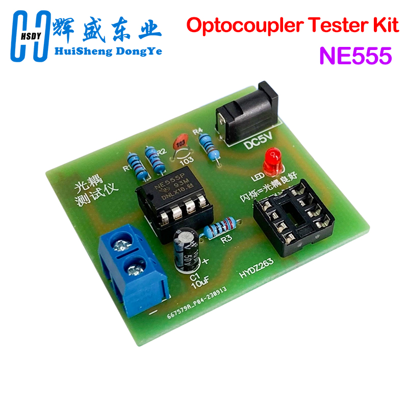 Electronics Repair Table - 광 커플러 테스터 키트 555 응용
