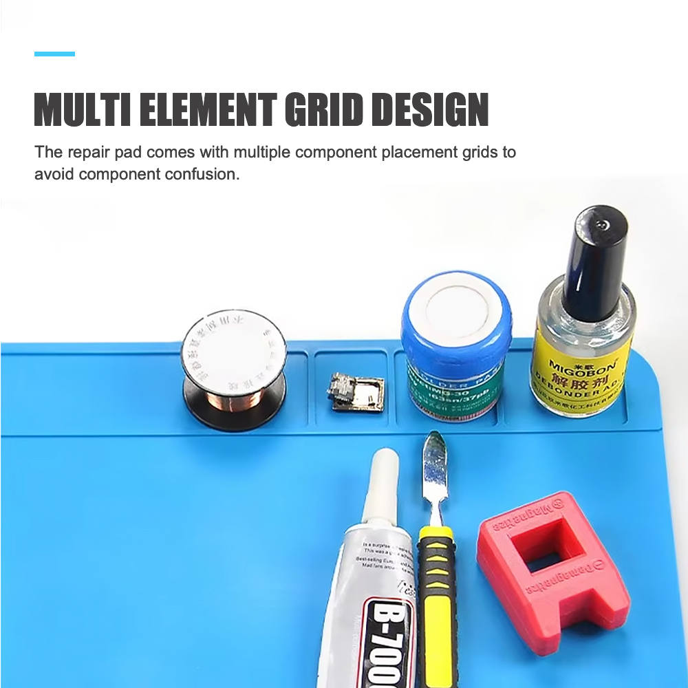 30cm x 20cm 납땜 매트 ESD 정전기 방지 내 - Electronics Repair Tools And Equipment 리뷰 및 가격