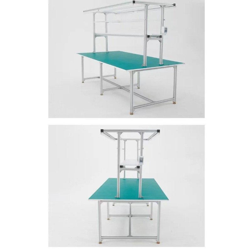 맞춤형 목공 작업대 이중 레이어 이동식 작업대 평면 의 - Electronics Repair Table 리뷰 및 가격
