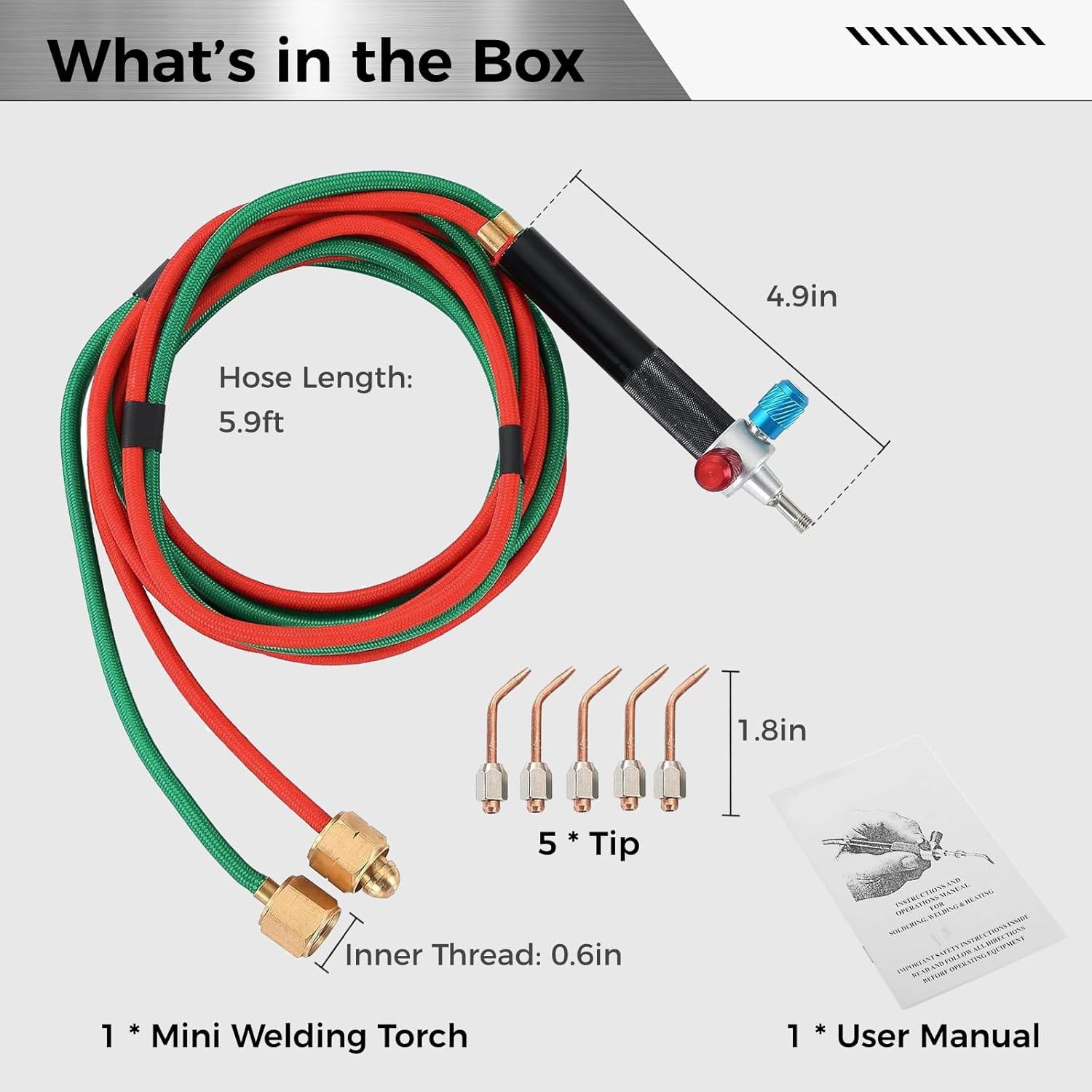 5팁 미니 보석 용접 토치 키트 휴대용 산소 프로판 납 - Electronics Repair Tools And Equipment 리뷰 및 가격