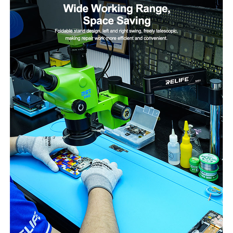 릴라이프 MS1 360 °   회전 접이식 스탠드 스윙 - Electronics Repair Table 리뷰 및 가격