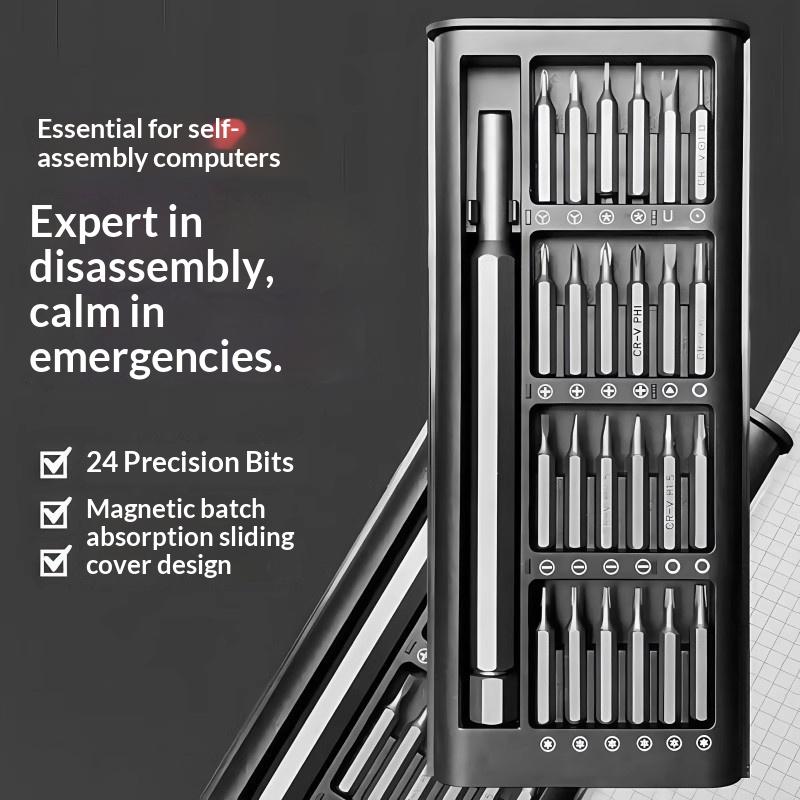 25-in-1 미니 스크루드라이버 세트, 일자형/십자형 - Electronics Repair Tools And Equipment 리뷰 및 가격