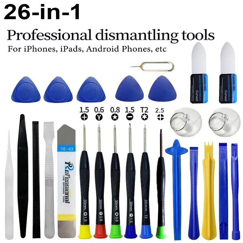 26 in 1 휴대폰 수리 도구 세트, 아이폰, 삼성, - Electronics Repair Company 리뷰 및 가격