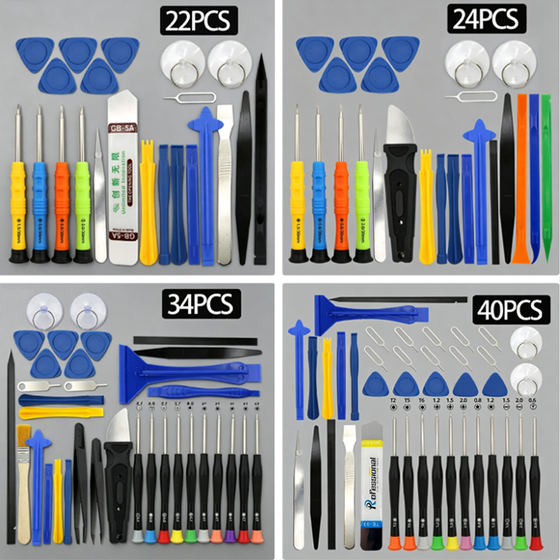 다기능 수리 키트 22/24/34/40개 세트 게임 콘 - Electronics Repair Company 리뷰 및 가격