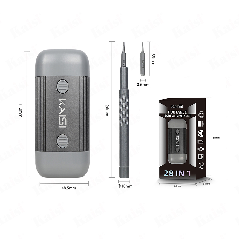KAISI 28in1 휴대용 드라이버 세트 다기능 전화 - Electronics Repair Tools And Equipment 리뷰 및 가격